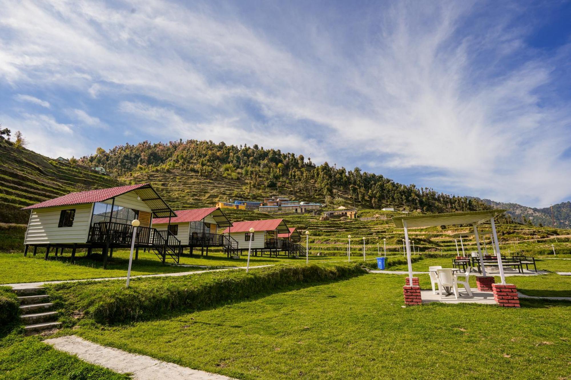 The Hillside Cottages Kanatal Exterior foto