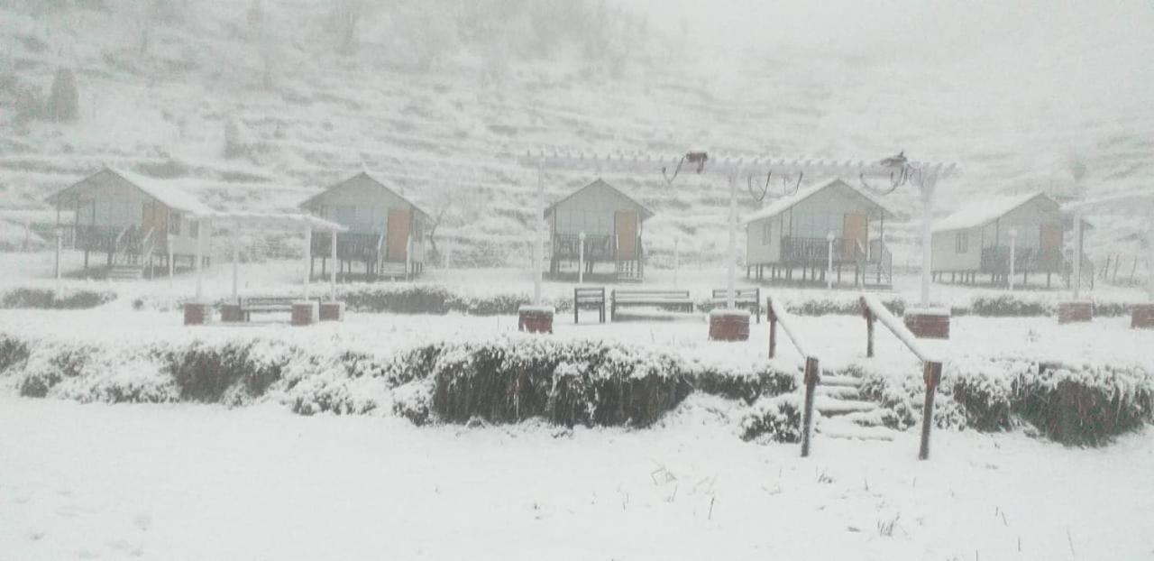 The Hillside Cottages Kanatal Exterior foto